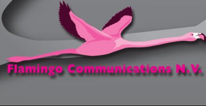 logo flamingo communications