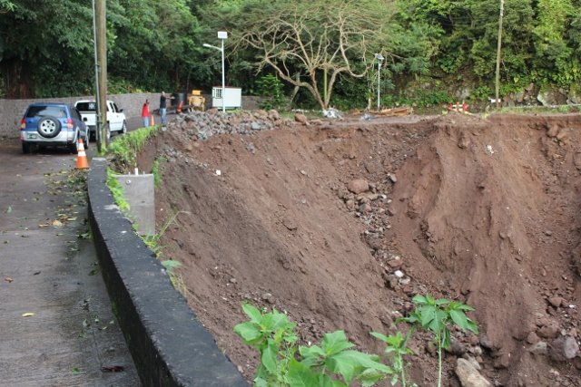 Landslide in Hell's Gate (Photo Hazel Durand)